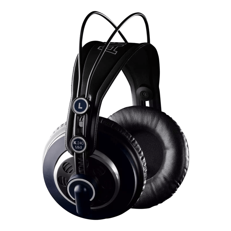 fone de ouvido profissional de estudio akg k240 mkii semi aberto over ear 2500