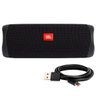 caixa portatil jbl flip 5 bluetooth 20w preta prova d agua 500