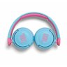 fone de ouvido jbl bluetooth infantil jr 310 bt rosa com azul 1703