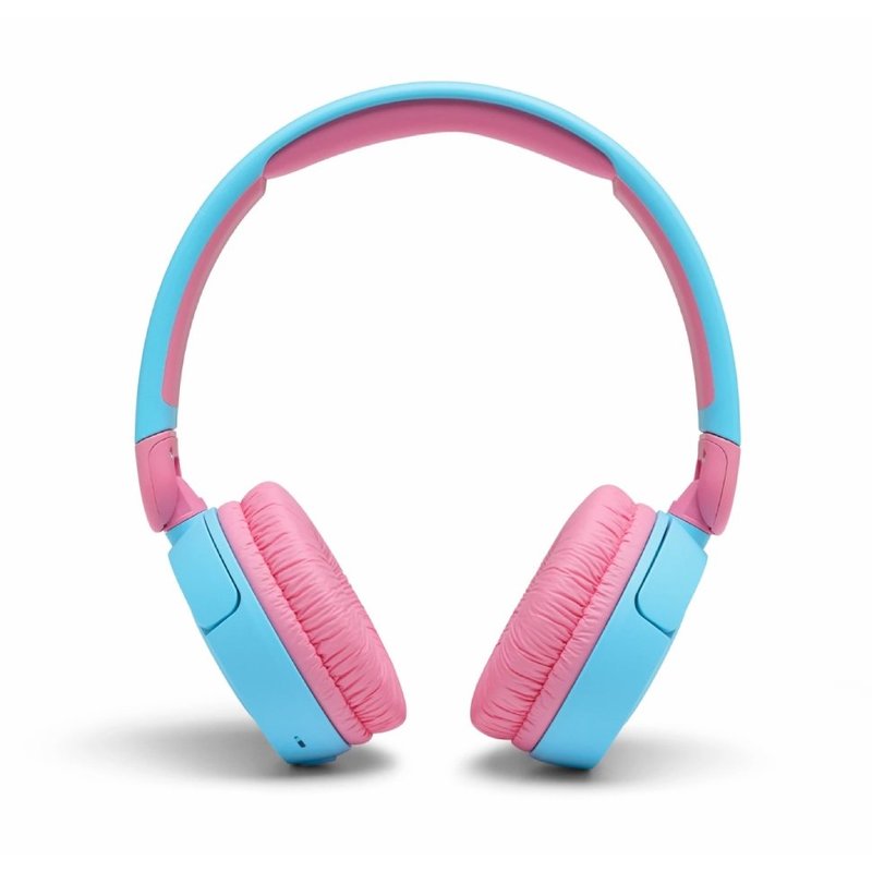 fone de ouvido jbl bluetooth infantil jr 310 bt rosa com azul 1704