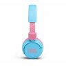 fone de ouvido jbl bluetooth infantil jr 310 bt rosa com azul 1705