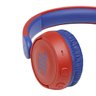 fone de ouvido jbl bluetooth infantil jr 310 bt vermelho com azul 1709