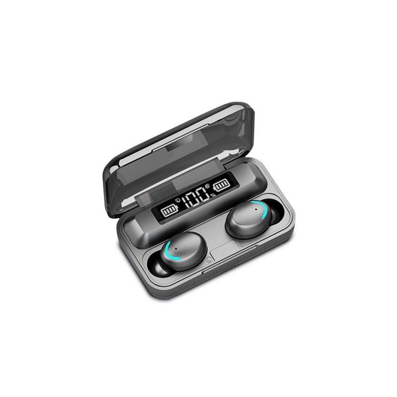 fone de ouvido sem fio earbuds bluetooth telefunken bth 200 preto 2239