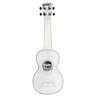ukulele akahai ghost soprano hawaii ice transparente com capa 1667