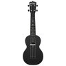 ukulele akahai ghost soprano volcano rocks preto fosco com capa 1668