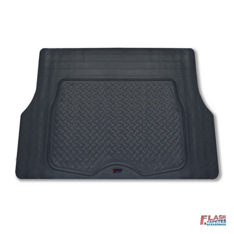 tapete em pvc para porta malas tamanho m preto ft018 hatch e sedan pequeno 700