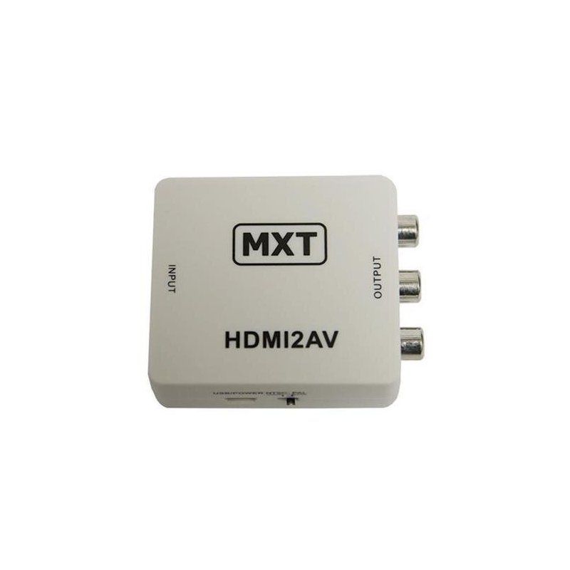 conversor hdmi para rca av com cabo com saida de audio mxt 2430