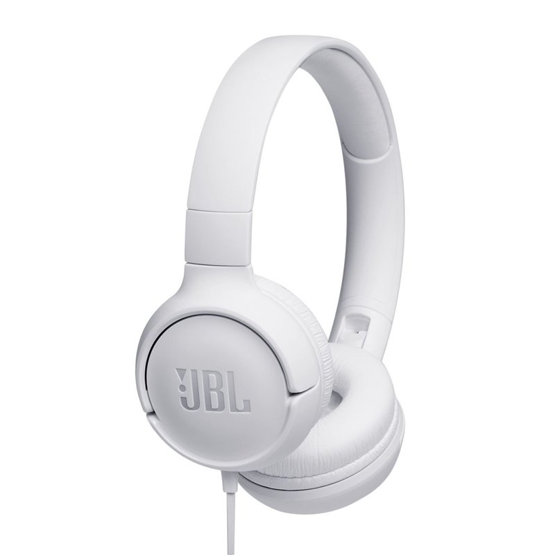 fone de ouvido jbl tune 500 headphone com fio e microfone branco 1697
