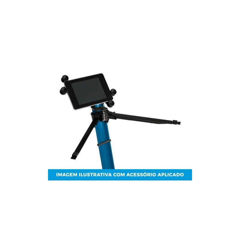 estante suporte de teclado stay compact 70cm preto com capa 2440