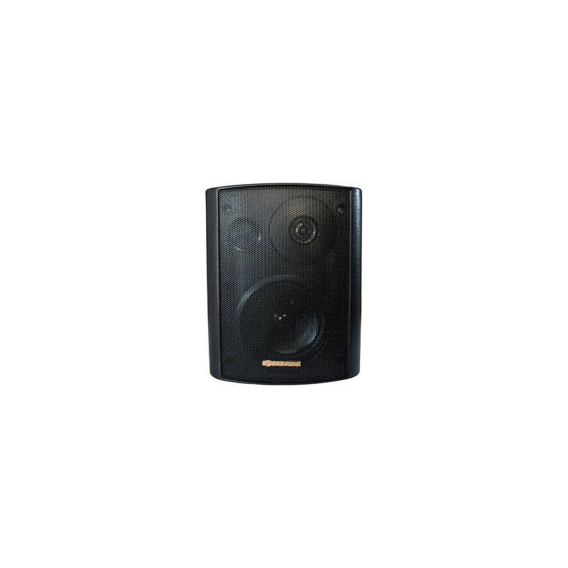 caixa acustica soundvoice ot40p som ambiente externo 50w rms 8 ohms preto