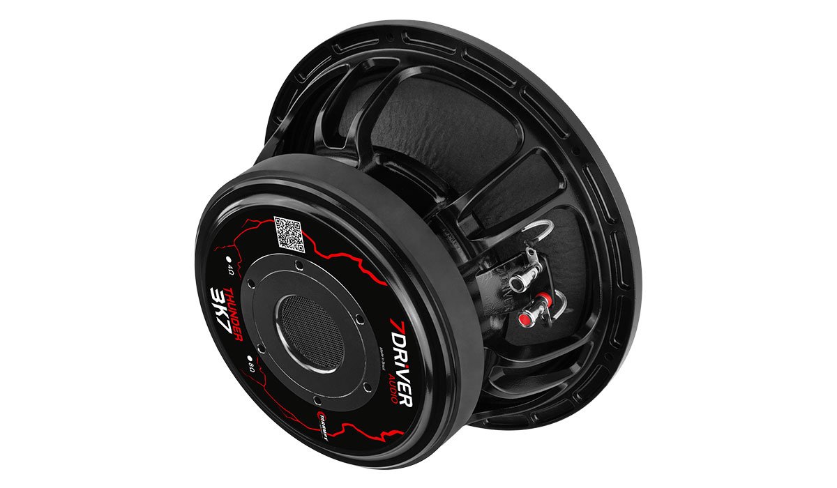 Alto Falante Taramps 12 Polegadas 1850W RMS THUNDER 3K7 -