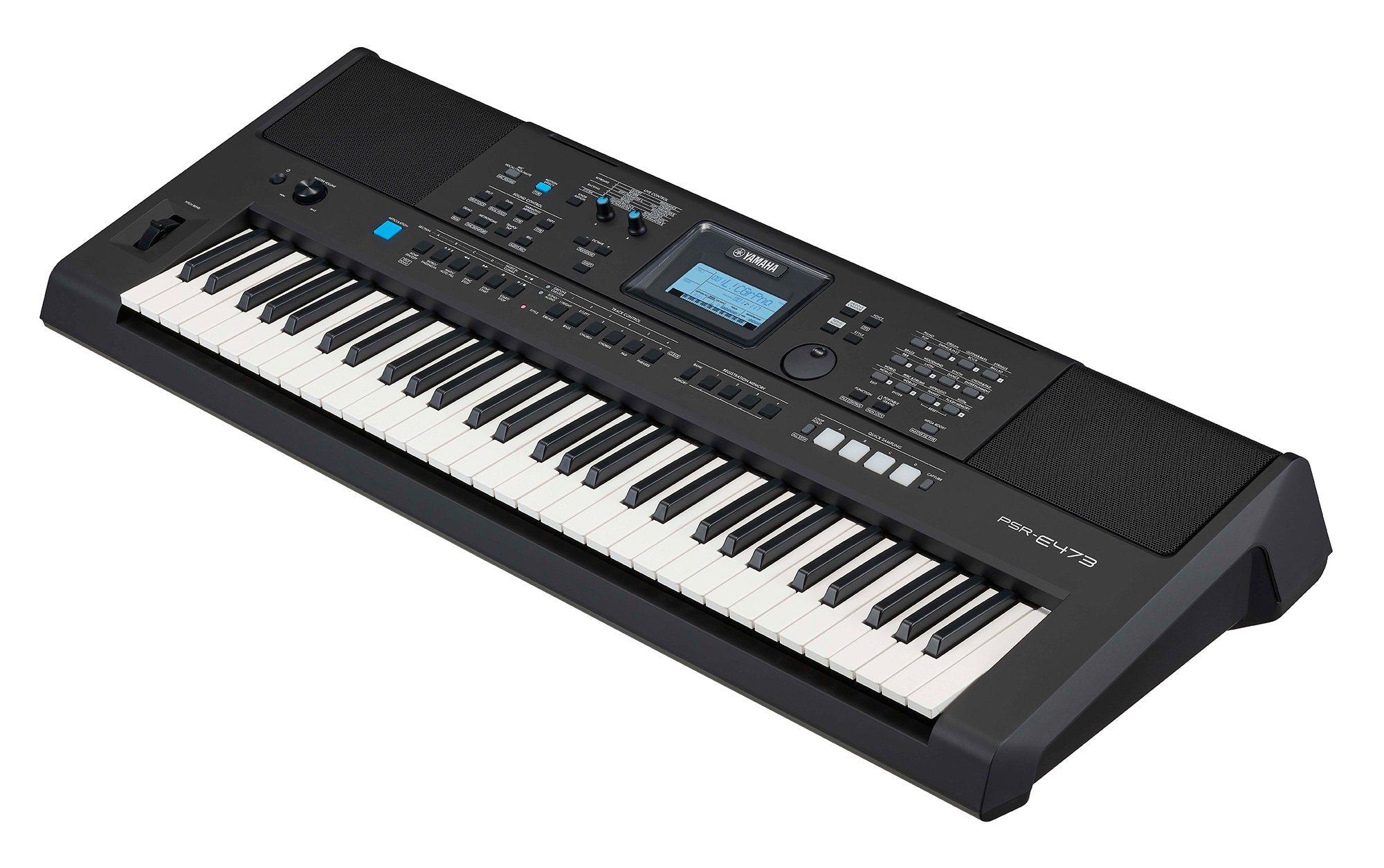 Teclado Yamaha PSR-E473 Arranjador 61 Teclas Sensitivas 820 sons