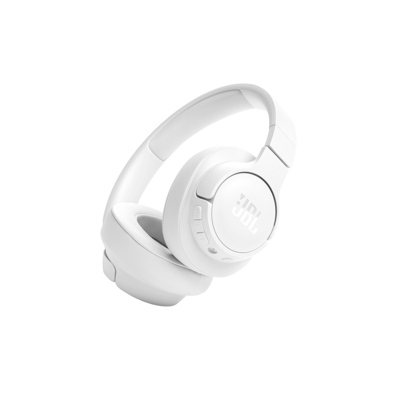 Fone de Ouvido JBL Sem Fio Bluetooth Tune 720BT Pure BASS 76H Branco