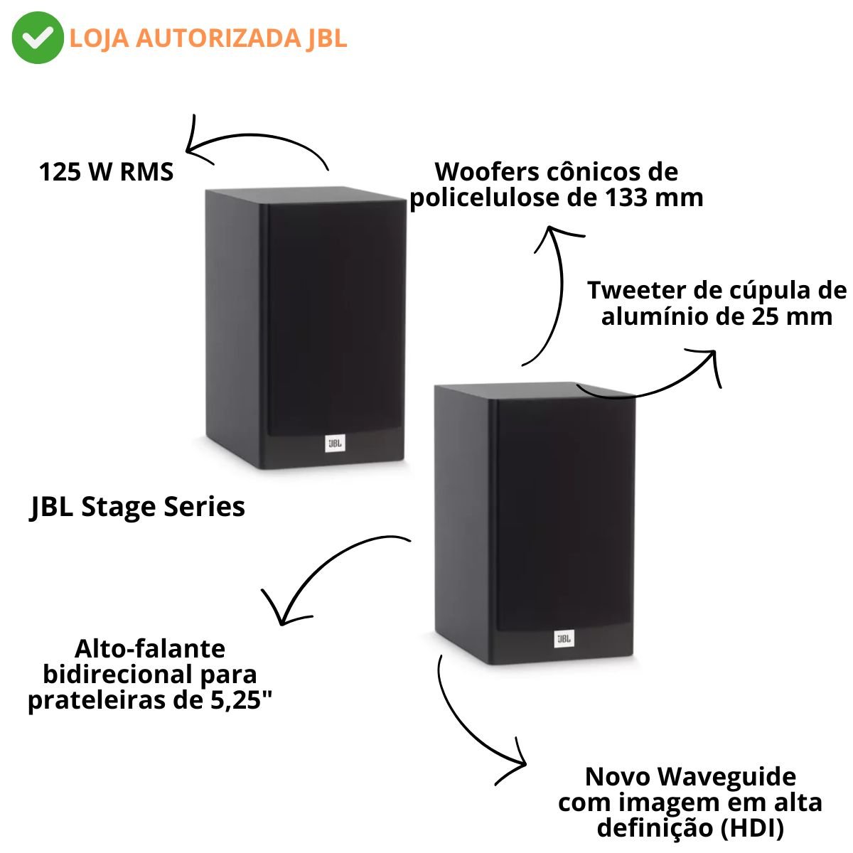 JBL Stage A130 Home Theater 5,25