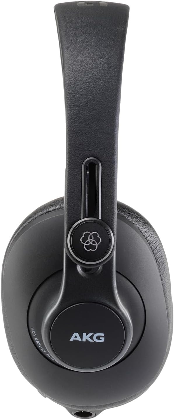 Fone AKG K371BT Profissional Bluetooth c/ cabo removível 40H Bateria